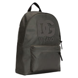 Dolce & Gabbana Grey Backpack With Dg Logo