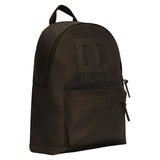 Dolce & Gabbana Charcoal Backpack With Dg Patch