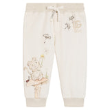 Dolce & Gabbana Ivory & Beige Leopard Cub Joggers