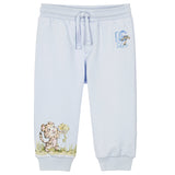 Dolce & Gabbana Blue Leopard Cub Joggers