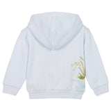 Dolce & Gabbana Blue Leopard Cub Zip Up Hoodie