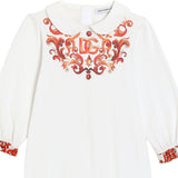Dolce & Gabbana White Majolica-Print Jersey Gift Set