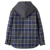 Dolce & Gabbana Multicolor Tartan Hoodie Shirt, Boy