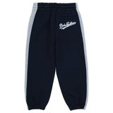 Dolce & Gabbana Navy Fleece Trousers With Logo