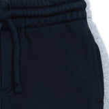 Dolce & Gabbana Navy Fleece Trousers With Logo