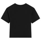 Dolce & Gabbana Black Jersey T-Shirt With Logo