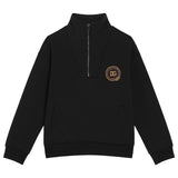Dolce & Gabbana Navy Cotton Sweatshirt With Patch