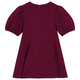 Dolce & Gabbana Fuchsia Double Wool Crepe Dress
