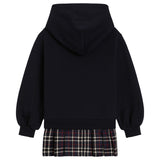 Dolce & Gabbana Black Fleece Dress With Patch