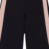 Dolce & Gabbana Black Fleece Trousers With Print