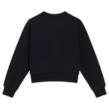 Dolce & Gabbana Black Poppy-Print Cotton Sweatshirt