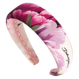 Dolce & Gabbana Pink Floral Padded Headband