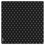 Dolce & Gabbana White Anchor Print Baby Blanket