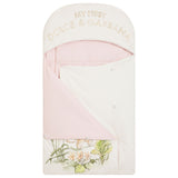 Dolce & Gabbana Pink Floral Printed Baby Nest