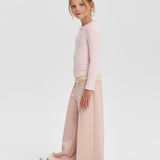 Choupette Elegant Turtleneck With Laces