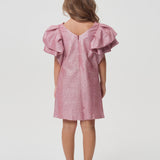 Flounces Skirt Dress, soft pink(86)