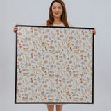 Japa Farmers' Market Swaddle Blanket