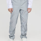 Trousers, grey melange(86)