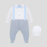 Smart set( overall and bonnet),ecru(56)