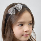 Headband, bow black