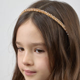 Crystal Headband, gold