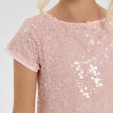 Choupette Elegant Sequins Cocktail Dress