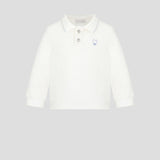 Choupette Elegant Set ( Shirt And Trousers) White-Blue(68)