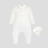 Choupette Smart Party Set (Overall And Bonnet) For Newborn Baby Boy