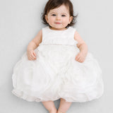 Choupette 3D White Rose Dress