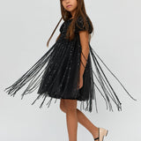Choupette Dress With Blouse Sequins Threads