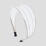 Choupette Wide Vail Headband With Crystals