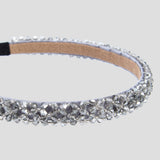 Choupette Headband With Silver Crystals