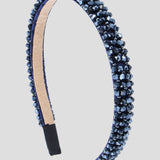 Choupette Blue Headband With Crystals