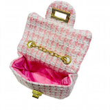 Choupette Pink Little Tweed With Chain