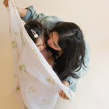 Japa Maras Garden Swaddle Blanket