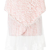Choupette Soft Pink Cotton Lace Blanket Transformer 2-In-1