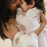 Japa Rose Skies Swaddle Blanket