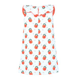 Stella Rossa Orange Print A-Line Dress