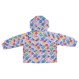 Stella McCartney Multi Jacket Hooded With Being Kind Printed