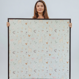 Japa Countryside Gingham Swaddle Blanket