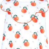 Stella Rossa Orange Print A-Line Dress