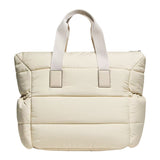 Moncler Beige Nylon Diaper Bag