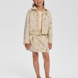 Choupette Exclusive Twill Skirt From Moonlight Collection