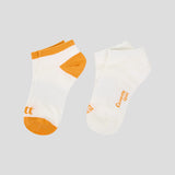 Sport Socks with Orange Logo (2 pairs)