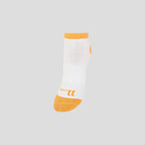 Sport Socks with Orange Logo (2 pairs)