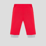 Choupette Red Sweatshirt And Pants Set