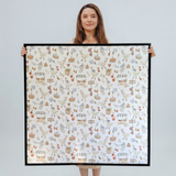Japa Farmers' Market Swaddle Blanket