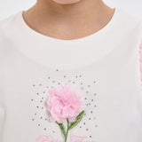 Choupette Charmin Decorated Set (Blouse And Skirt)