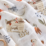 Japa Farmers' Market Swaddle Blanket
