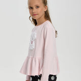 Choupette Blouse With Dog Applique